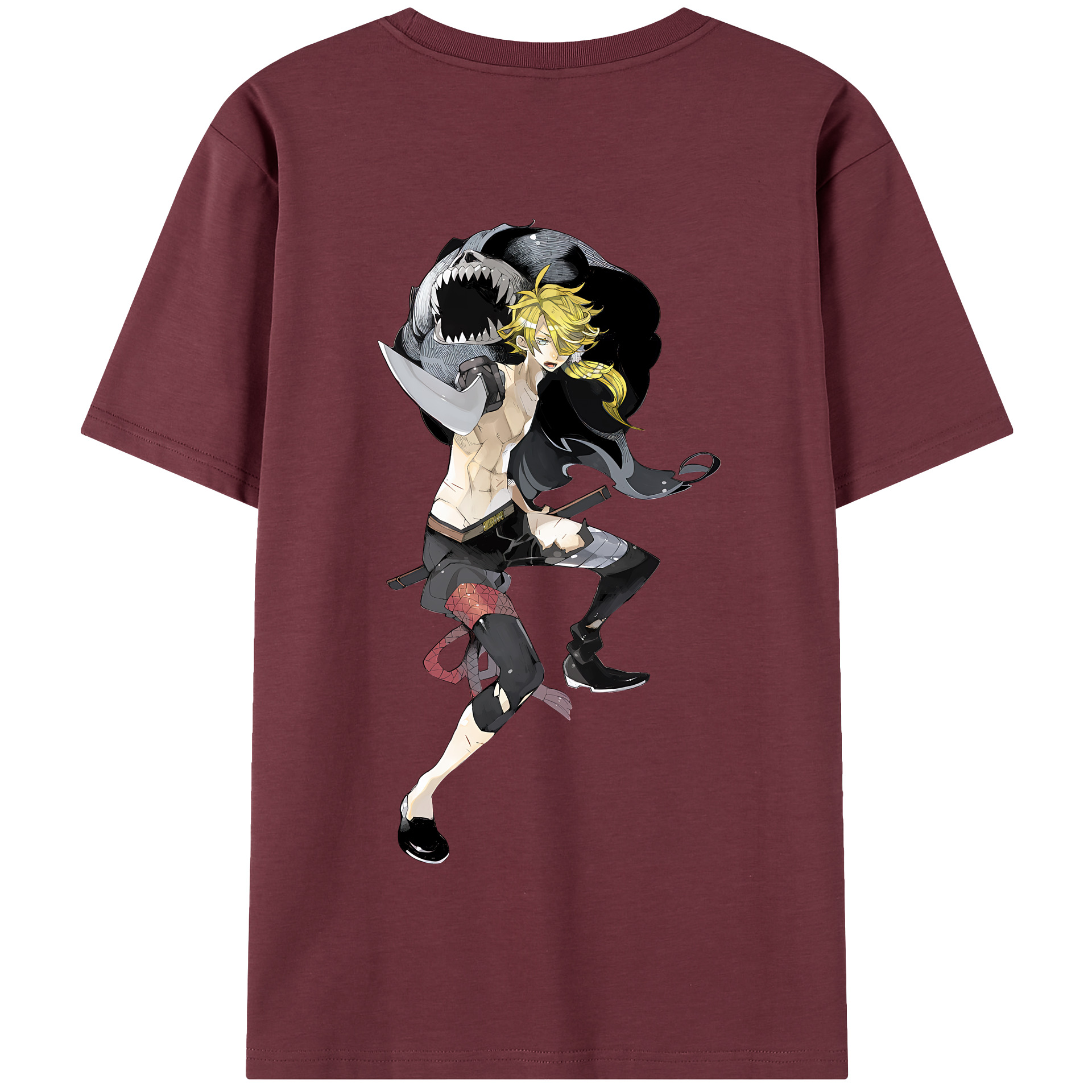 （画像用） 刀剣乱舞 Touken Ranbu 綿100％半袖Tシャツ（背面プリント）